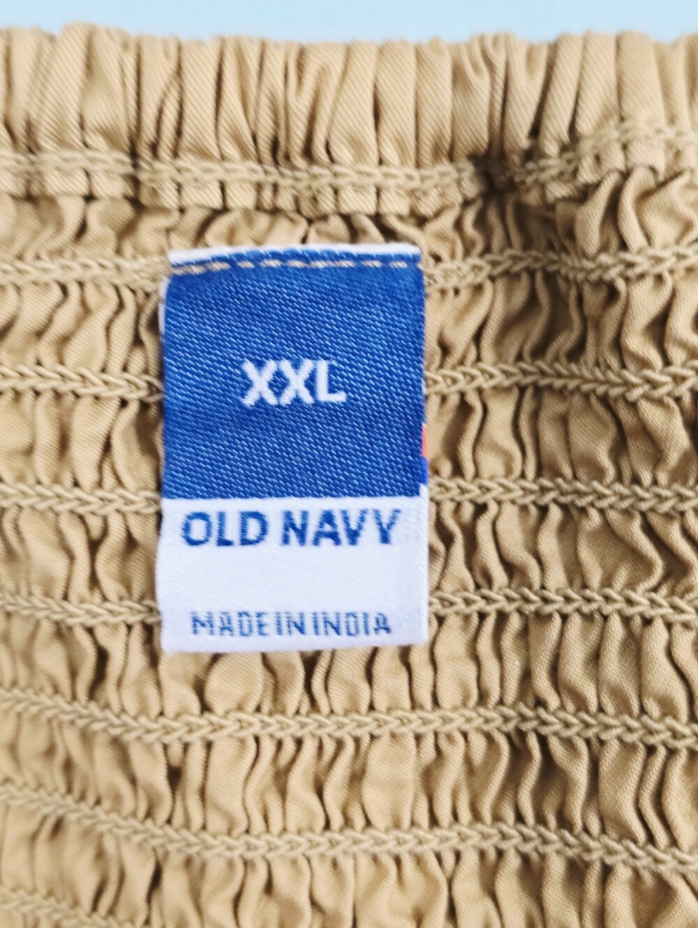 Old Navy Plus Size Puff-Sleeve Smocked Wrap Blouse - Picture 5 of 6